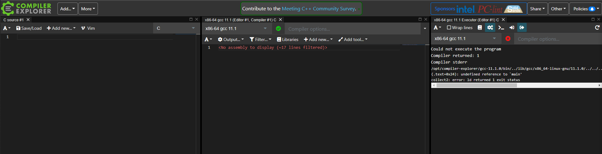 Compiler Explorer IDE